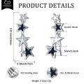 wholesale 925 Sterling Silver Star Crystal Cuff Earrings for Women - Wholesale-0-3