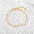 wholesale 925 Sterling Silver 925 Gold Plated 5mm Link Chain Bracelet for Women-0-3
