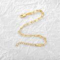 wholesale 925 Sterling Silver 925 Gold Plated 5mm Link Chain Bracelet for Women-0-5