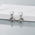 wholesale 925 Sterling Silver Sloth Heart Dangle Drop Earrings for Women - Wholesale-0-1