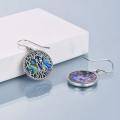 wholesale Sterling Silver Crystal Sister Earrings Birthday Gift for Sisters-0-8