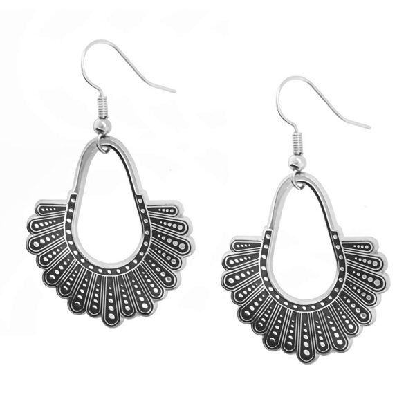 Sterling Silver Dangle Drop earrings -3