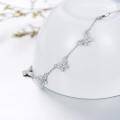 wholesale 925 Sterling Silver CZ Butterfly Chain Necklaces for Women Girls-0-3