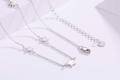 wholesale 925 Sterling Silver Star Pendant Chain Necklaces for Women Minimalist Fine  Ideas 24 Length-0-2