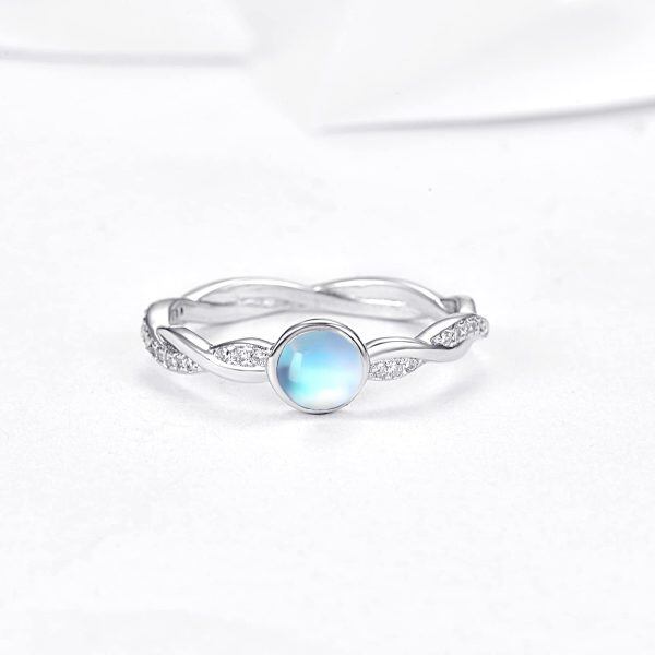 Sterling Silver Twist Ring -2