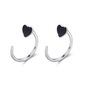 Sterling Silver Classic Earrings-0