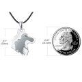 wholesale Wholesale 925 Sterling Silver Wolf Pendant Necklace for Men -0-2
