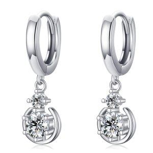 Sterling Silver Dangle Earrings-0