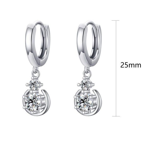 Sterling Silver Dangle Earrings-1