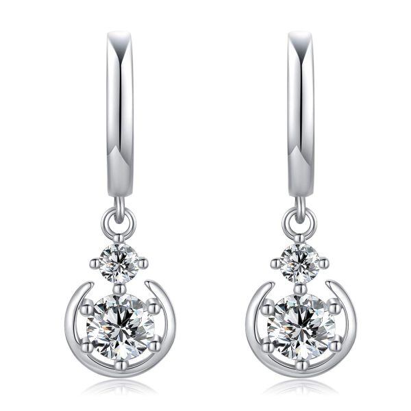 Sterling Silver Dangle Earrings-2