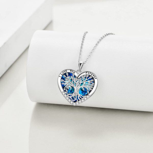 Sterling Silver Tree Of Life Necklace-1