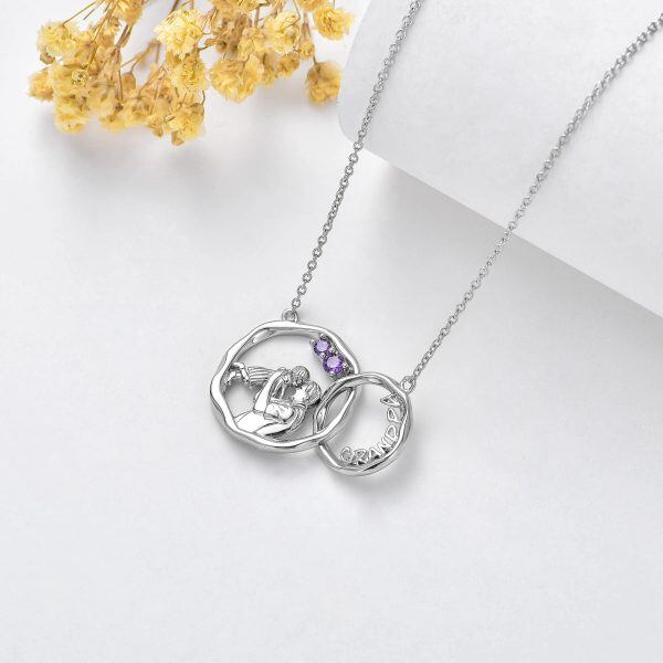 Sterling Silver Generation Necklace-2