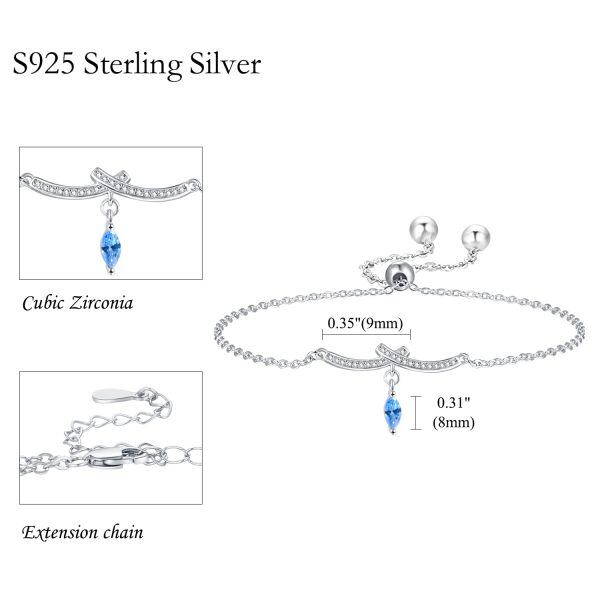 Sterling Silver Chain Bracelets -5