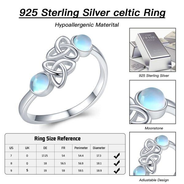 Sterling Sliver Celtic Knot Ring -3