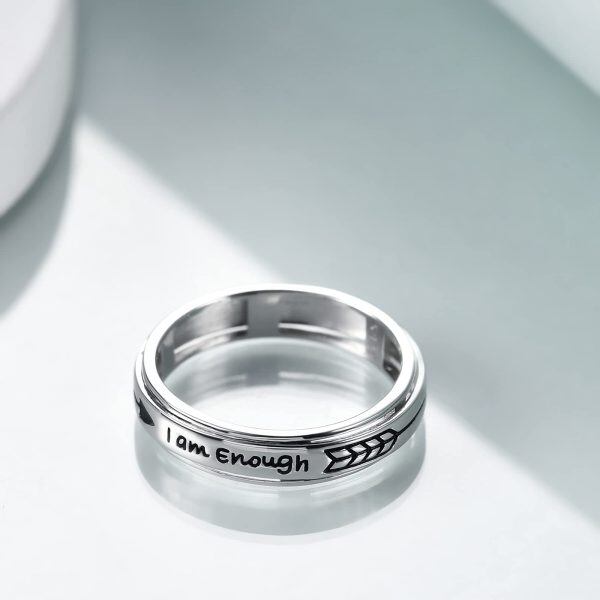 Sterling Silver Fidget Ring -2