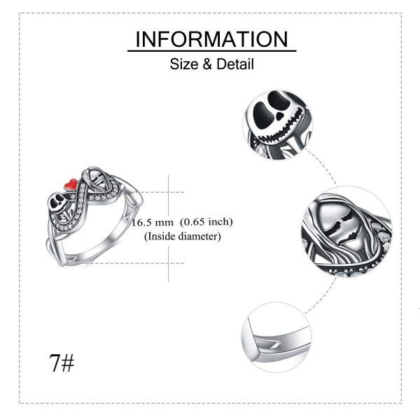 Sterling Silver Nightmare Rings-3