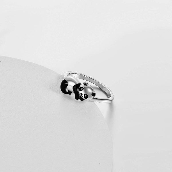 Sterling Silver Panda Rings-2