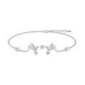 wholesale 925 Sterling Silver Hummingbird Flower Charm Bracelet Fashion s for Women-0-0