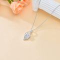 wholesale 925 Sterling Silver Infinity Pendant with Round Cut Moissanite for Women and Girls s (1 ct)-0-4