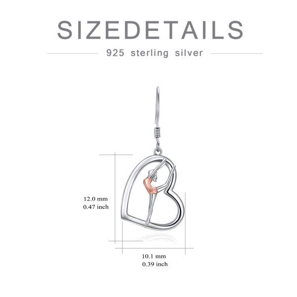 Sterling Silver Gymnastic Earrings-5