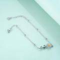 wholesale 925 Sterling Silver Daisy Sunflower Anklet Bracelets for Women - Wholesale-0-1