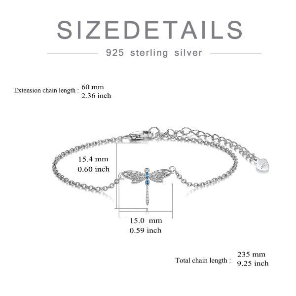 Sterling Silver Dragonfly Bracelets-5