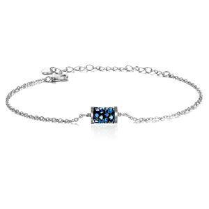 Sterling Silver Bead Bacelets -0