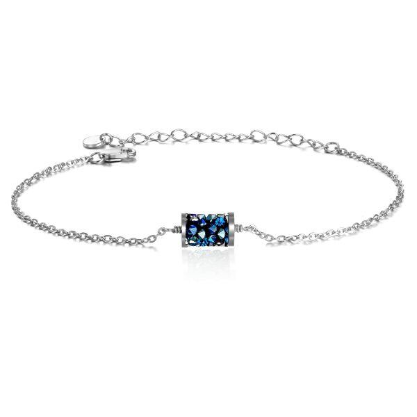 Sterling Silver Bead Bacelets -0