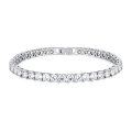 wholesale 925 Sterling Silver CZ Round Cut Tennis Bracelet Gift for Women-0-0