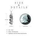 wholesale 925 Sterling Silver Dragon Cremation Jewelry Keepsake Necklace with Funnel and Fill Tool-0-4