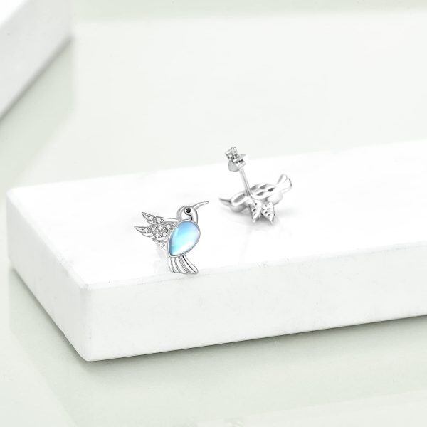 Sterling Silver Hummingbird Earrings-3