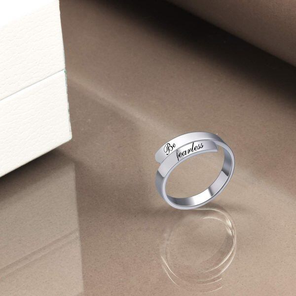 Sterling Silver Inspirational Ring-1