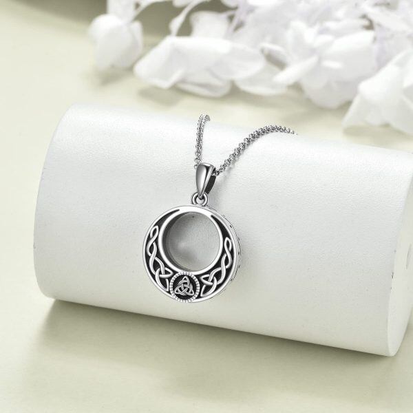 Sterling Silver Celtic Necklace-4