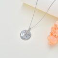 wholesale 925 Sterling Silver Mother and Child Shell Tree of Life Pendant Necklace for Women-0-2