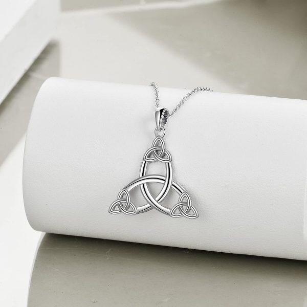 Sterling Silver Celtic Necklace-2