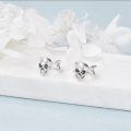 wholesale 925 Sterling Silver Skull Ear Cuff Earrings-0-2