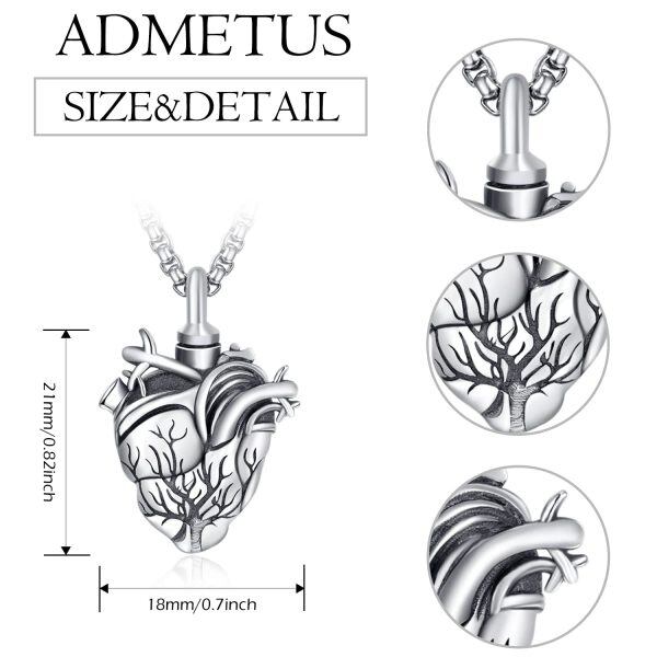 Sterling Silver Urn Necklace -1