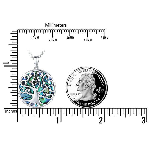 Sterling Silver Tree Of Life Necklace-4