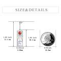 wholesale 925 Sterling Silver Mother of Pearl & Red Coral Sunburst Dangle Earrings for Women - Hypoallergenic s-0-4