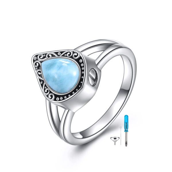 Sterling Silver Urn Ring-0