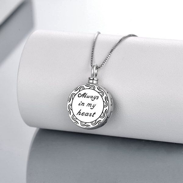 Sterling Silver the Wolf Urn Necklaces -5