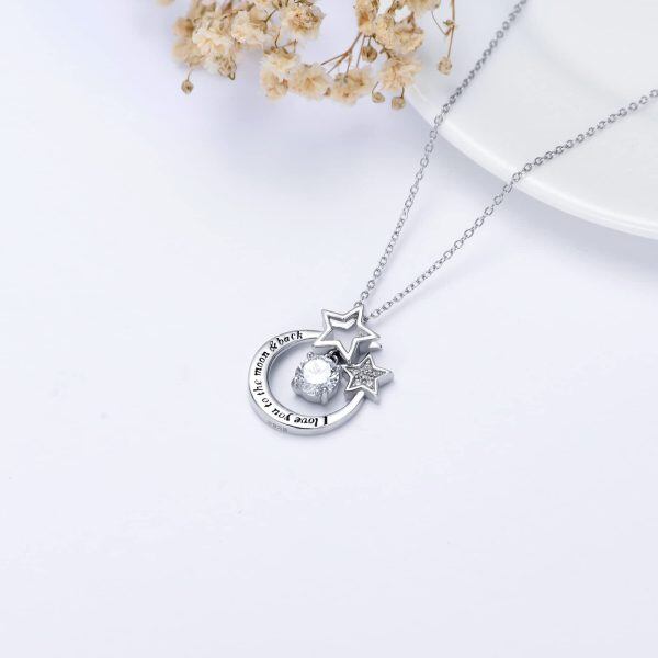 Sterling Silver Star Necklace-5