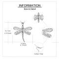 wholesale 925 Sterling Silver Dragonfly Shape Memorial Keepsake Pendant with Funnel and Spatula Set-0-3