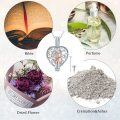 wholesale 925 Sterling Silver Heart Shaped Tree Of Life Cremation Jewelry Urn Necklace For Ashes Women Girls Memorial Keepsake Gift 48 Chain Included-0-3
