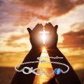 wholesale 925 Sterling Silver Blue Crystal Infinity Heart Cross Charm Bracelet-0-3