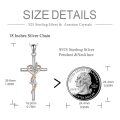 wholesale 925 Sterling Silver Butterfly Heart Cross Pendant Necklace s for Women Girls-0-4