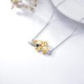 wholesale 925 Sterling Silver Koala Pendant Necklace Adorable Animal Charm Gifts for Her-0-1
