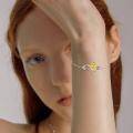 wholesale 925 Sterling Silver Infinity Sunflower Cremation Urn Bracelet with Funnel and Fill Tool - Memorial Jewelry for Women-0-4
