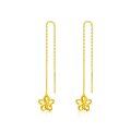 wholesale 18K Gold Starfish Long Chain Threader Earrings for Women Valentines Day Gifts-0-0