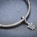 wholesale 925 Sterling Silver Multicolor Crystal Turtle Pendant Charm -0-2